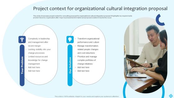 Organizational Cultural Integration Proposal Ppt PowerPoint Presentation Complete Deck With Slides Slide04