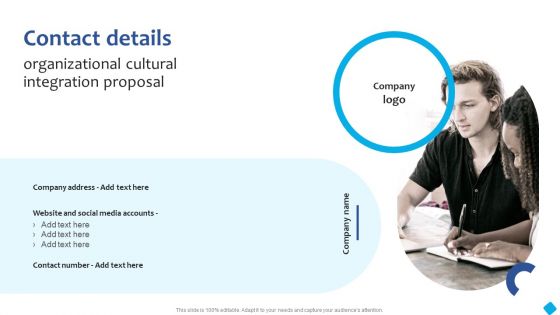 Organizational Cultural Integration Proposal Slide Rules PDF