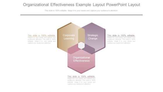 Organizational Effectiveness Example Layout Powerpoint Layout
