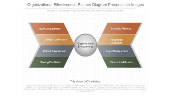 Organizational Effectiveness Factors Diagram Presentation Images