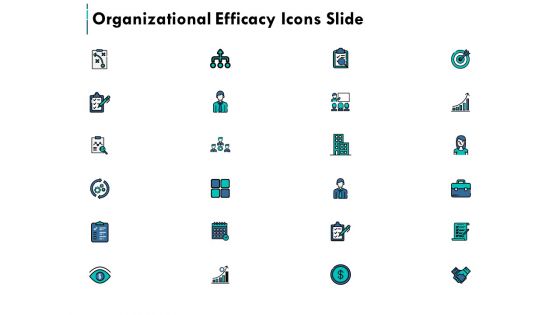 Organizational Efficacy Icons Slide Marketing Ppt PowerPoint Presentation Pictures Professional