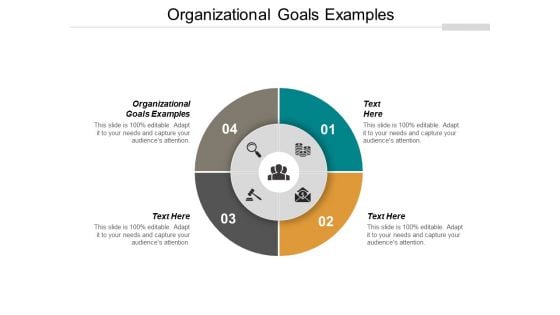 Organizational Goals Examples Ppt PowerPoint Presentation Backgrounds Cpb