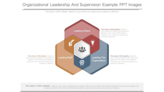 Organizational Leadership And Supervision Example Ppt Images