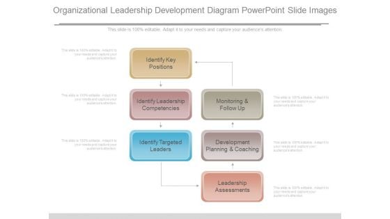 Organizational Leadership Development Diagram Powerpoint Slide Images
