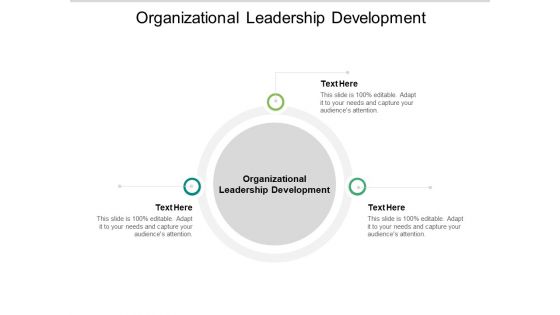 Organizational Leadership Development Ppt PowerPoint Presentation Styles Slide Portrait Cpb Pdf