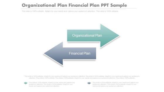 Organizational Plan Financial Plan Ppt Sample