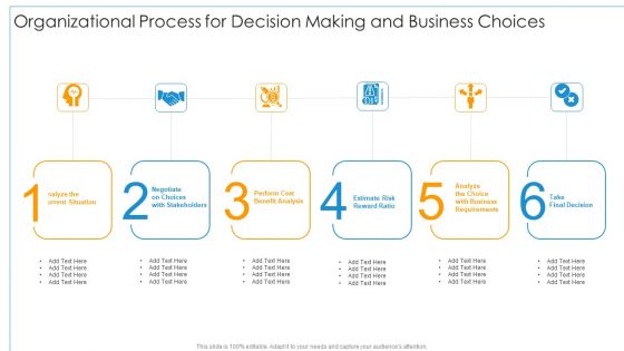 Organizational Process For Decision Making And Business Choices Slides PDF Organizational Process For Decision Making And Business Choices Slides PDF