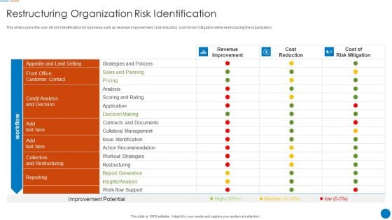 Organizational Restructuring Process Restructuring Organization Risk Identification Microsoft PDF