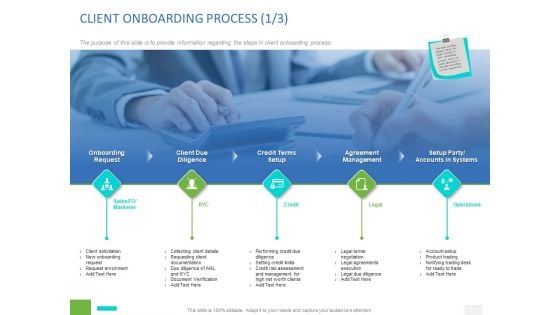 Organizational Socialization CLIENT ONBOARDING PROCESS Diligence Ppt File Example File PDF