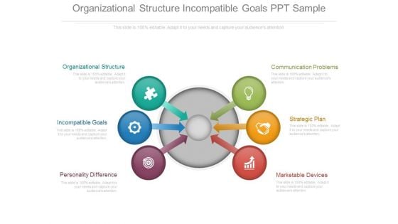 Organizational Structure Incompatible Goals Ppt Sample