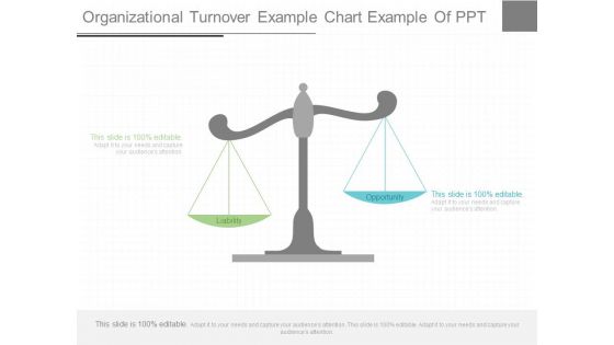 Organizational Turnover Example Chart Example Of Ppt