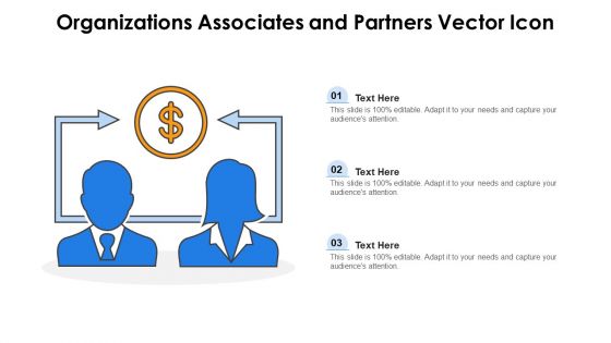 Organizations Associates And Partners Vector Icon Ppt Icon Inspiration PDF