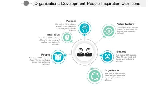 Organizations Development People Inspiration With Icons Ppt PowerPoint Presentation Infographics Tips