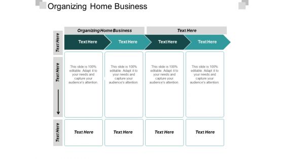 Organizing Home Business Ppt PowerPoint Presentation Portfolio Shapes Cpb