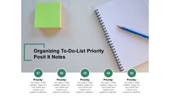 Organizing To Do List Priority Posit It Notes Ppt PowerPoint Presentation Inspiration Portrait