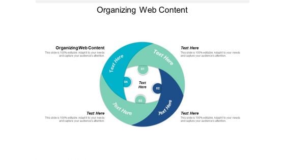 Organizing Web Content Ppt PowerPoint Presentation Outline Slide Cpb