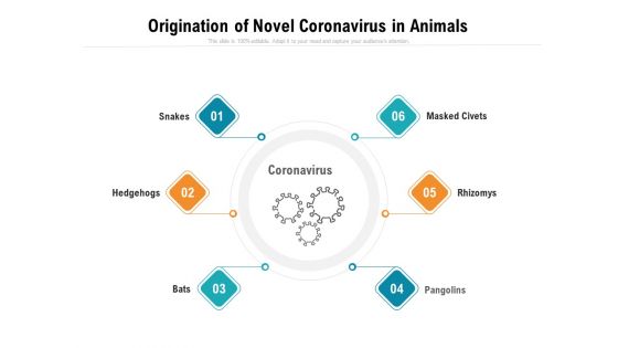 Origination Of Novel Coronavirus In Animals Ppt PowerPoint Presentation Gallery Graphics PDF