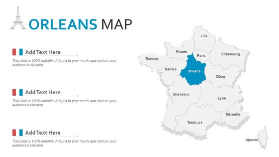 Orleans Map PowerPoint Presentation PPT Template PDF