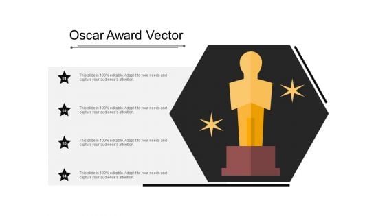 Oscar Award Vector Ppt PowerPoint Presentation Inspiration Influencers