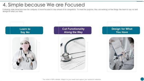 Oscar Capital Raising Pitch Deck 4 Simple Because We Are Focused Information PDF Oscar Capital Raising Pitch Deck 4 Simple Because We Are Focused Information PDF