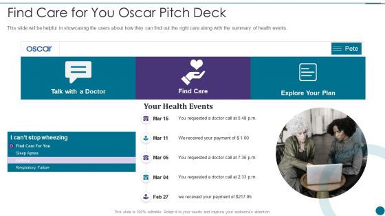 Oscar Capital Raising Pitch Deck Next Steps Oscar Pitch Deck Inspiration PDF