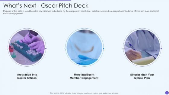 Oscar Healthcare Whats Next Oscar Pitch Deck Ppt Outline Designs Download PDF