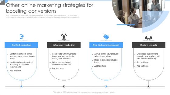 Other Online Marketing Strategies For Boosting Conversions Mockup PDF Other Online Marketing Strategies For Boosting Conversions Mockup PDF
