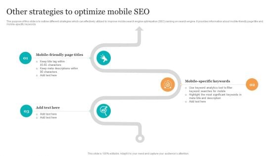 Other Strategies To Optimize Mobile Seo Search Engine Optimization Services To Minimize Background PDF