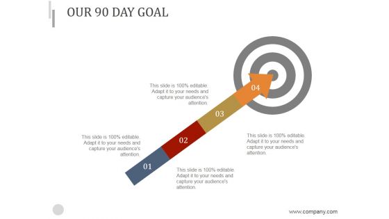 Our 90 Day Goal Ppt PowerPoint Presentation Background Images