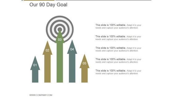 Our 90 Day Goal Ppt PowerPoint Presentation Infographic Template