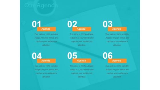 Our Agenda Ppt PowerPoint Presentation Gallery Objects Our Agenda Ppt PowerPoint Presentation Gallery Objects