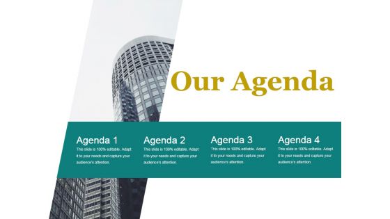 Our Agenda Ppt PowerPoint Presentation Information