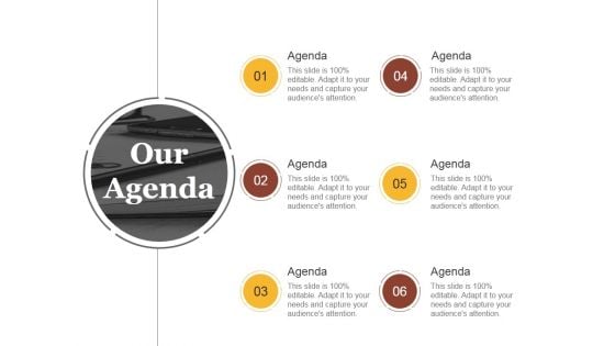 Our Agenda Ppt PowerPoint Presentation Visuals