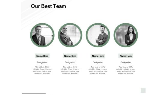 Our Best Team Introduction Communication Ppt PowerPoint Presentation Pictures Templates