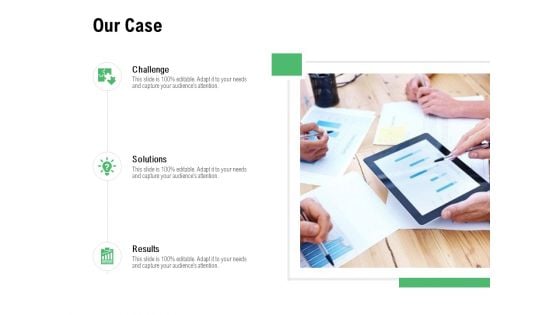 Our Case Challenge Ppt PowerPoint Presentation Inspiration Professional