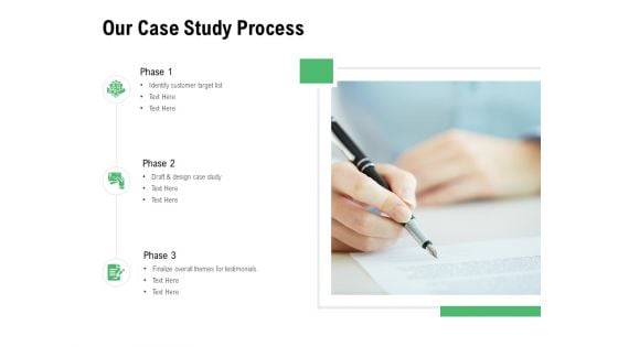 Our Case Study Process Ppt PowerPoint Presentation Gallery Graphic Tips