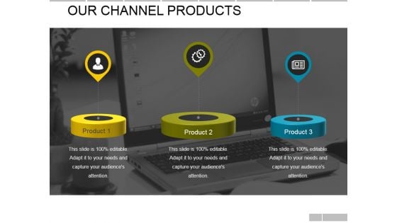 Our Channel Products Template Ppt PowerPoint Presentation Pictures Template Our Channel Products Template Ppt PowerPoint Presentation Pictures Template
