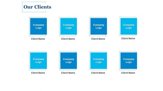 Our Clients Ppt PowerPoint Presentation Icon Display