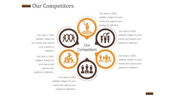 Our Competitors Template 1 Ppt PowerPoint Presentation Inspiration