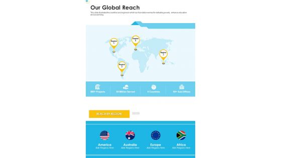 Our Global Reach One Pager Documents