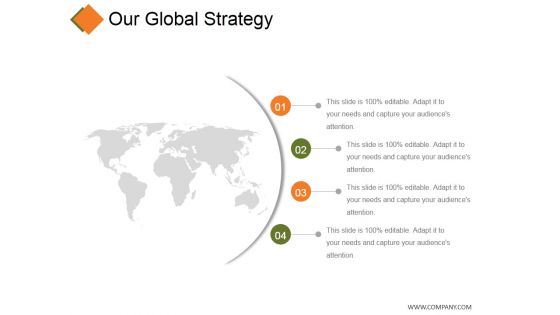 Our Global Strategy Ppt PowerPoint Presentation Icon Slideshow
