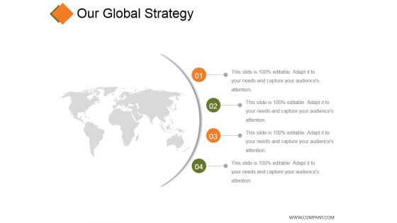 Our Global Strategy Ppt PowerPoint Presentation Icon Slideshow