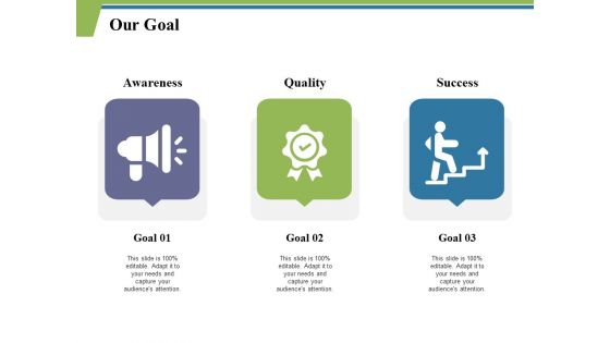 Our Goal And Target Ppt PowerPoint Presentation Gallery Graphic Images