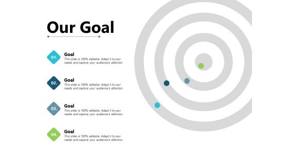 Our Goal Distribution Plan Ppt PowerPoint Presentation Inspiration Structure