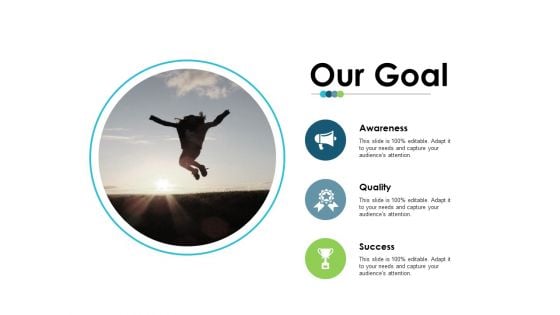 Our Goal Employee Value Proposition Ppt PowerPoint Presentation Slides Backgrounds