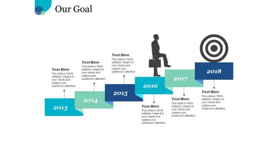 Our Goal Growth Ppt PowerPoint Presentation Professional Visual Aids