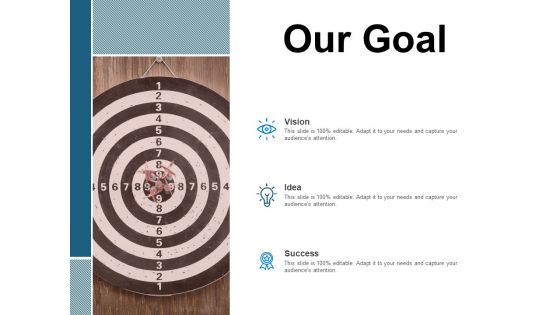 Our Goal Idea Ppt PowerPoint Presentation Infographic Template Inspiration