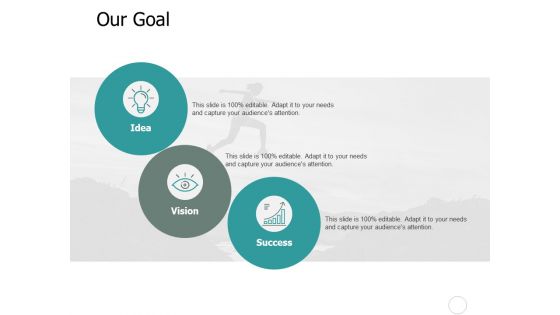 Our Goal Planning Management Ppt PowerPoint Presentation File Influencers Our Goal Planning Management Ppt PowerPoint Presentation File Influencers