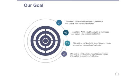 Our Goal Ppt PowerPoint Presentation Diagram Images