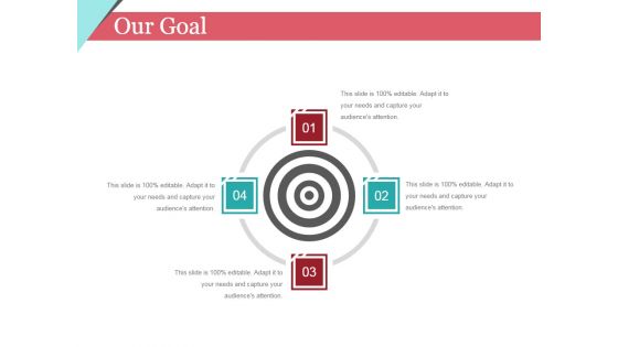 Our Goal Ppt PowerPoint Presentation Gallery Template